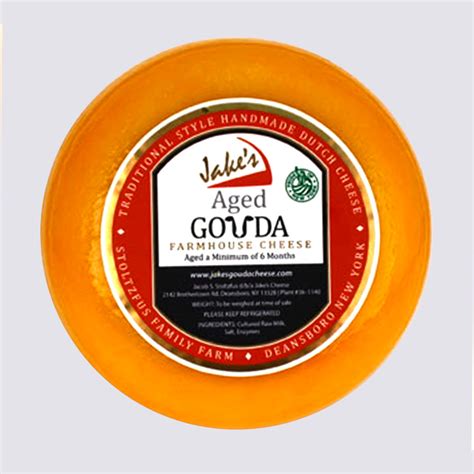 Jake's Aged Gouda 1lb - Jake's Gouda Cheese