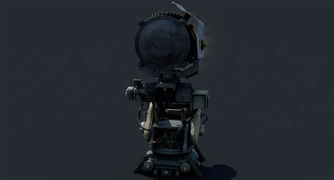 Sci - Fi Military Searchlight :: Behance