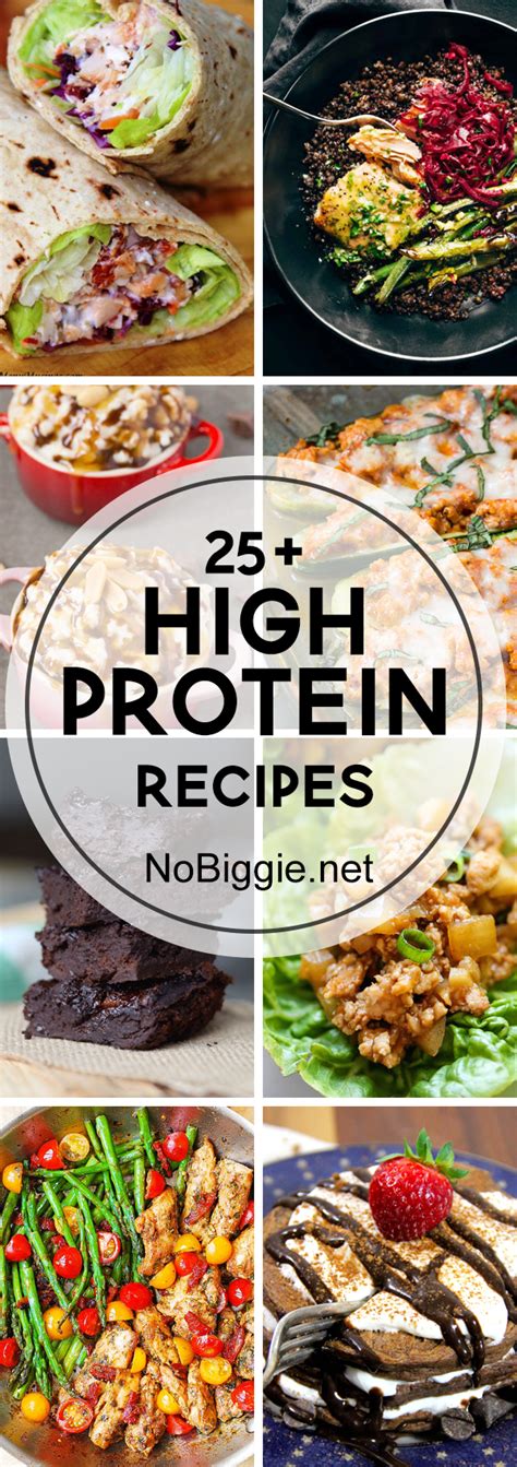 25+ High Protein Recipes - NoBiggie