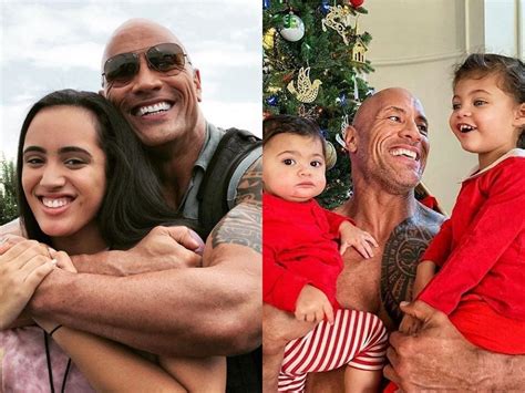 9 photos of Dwayne Johnson aka 'The Rock' with his wife and kids that ...