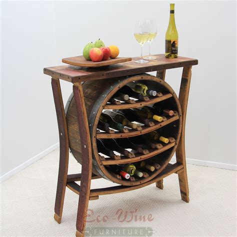 WINE BARREL CATALINA WINE RACK II | Wine barrel furniture, Barrel furniture, Wine barrel