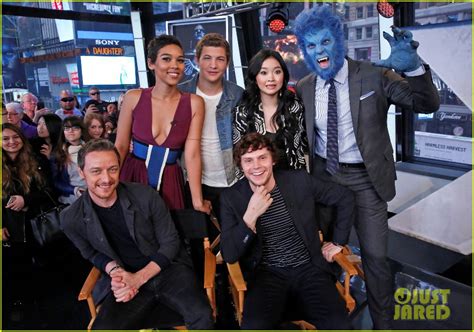 'X-Men: Apocalypse' Cast Visit 'Good Morning America' : Photo 3665004 | Evan Peters, James ...