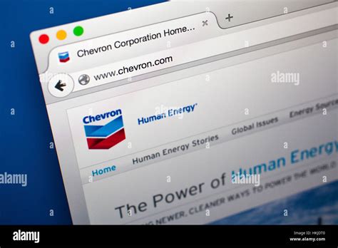 Chevron Corporation Stock Photos & Chevron Corporation Stock Images - Alamy