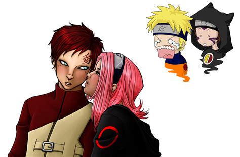 Gaara And Naruto Kissing