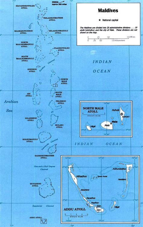 Indian Ocean Islands Map