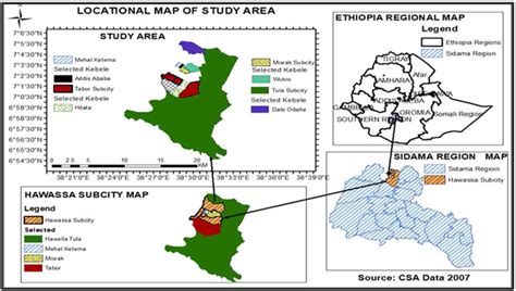 Map of Ethiopia and Hawassa city, Sidama Regional State showing the... | Download Scientific Diagram