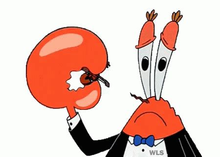 Mr. Krabs Playing Smallest Violin GIF | GIFDB.com