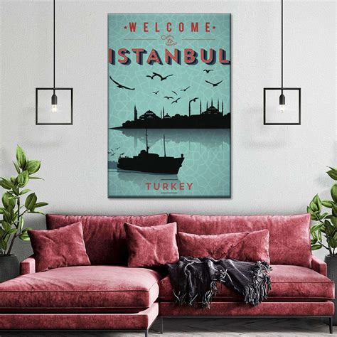 Welcome To Istanbul Wall Art | Digital Art