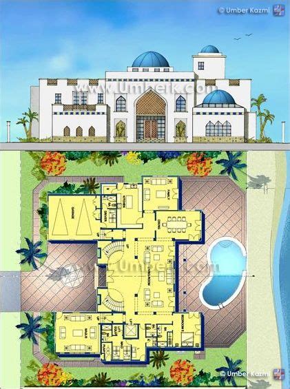 ARABIC VILLA | House Plans | Pinterest | Arabic house design, Moroccan house plan, Moroccan houses