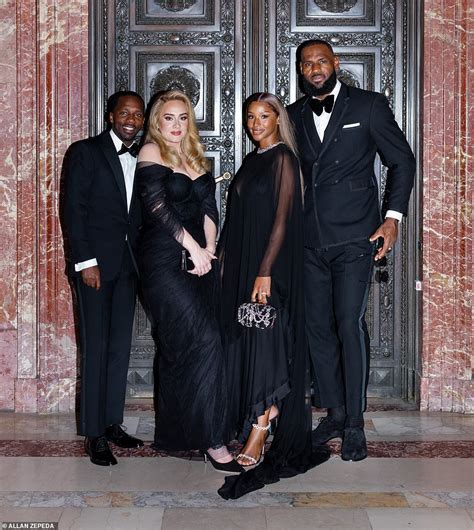 Adele makes rare appearance with boyfriend Rich Paul at NBA star Kevin Love's wedding in NYC ...