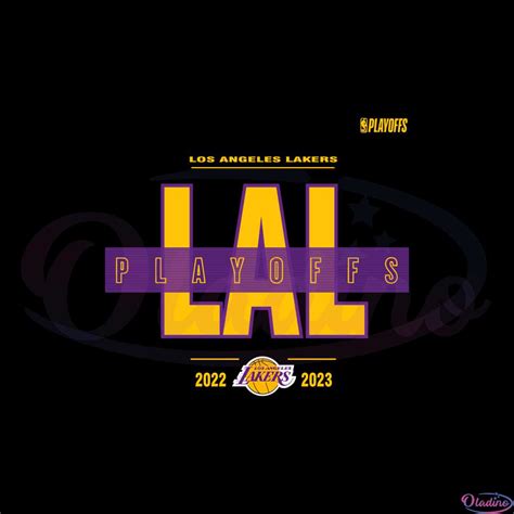 Los Angeles Lakers 2023 NBA Playoffs Best SVG Cutting Digital Files ...