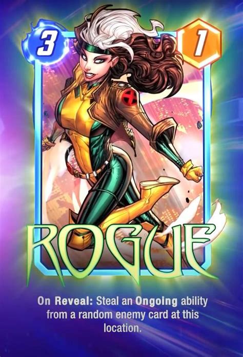 Rogue Confirmed in the new Marvel Snap Cardgame! : r/Rogue