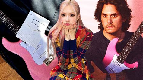 In An Ultimate Stamp Of Approval, Rose Gets A Pink Guitar From John Mayer