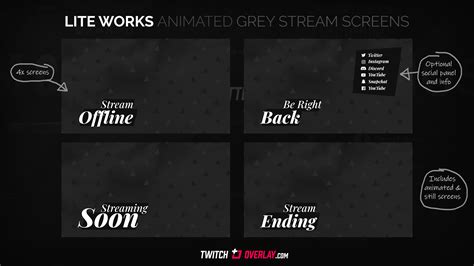 Twitch Be Right Back Screen Animated Free - decoraramareseinspirar