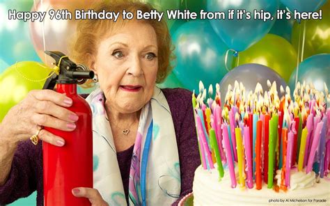 Happy 96th Birthday Betty White! We take a look back at one of Hollywood's favorite actresses ...