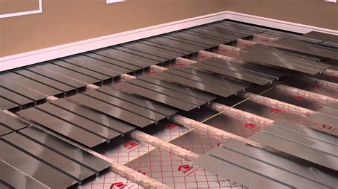 How To Install A Water Underfloor Heating System