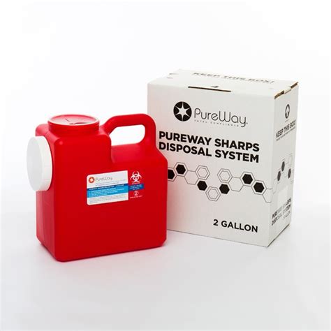 2 GALLON SHARPS DISPOSAL SYSTEM | Medsharps The Best Bio Medical Waste Disposal Company