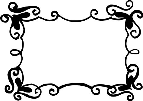 Picture Frames Clip art - black frame png download - 1556*1103 - Free Transparent Picture Frames ...