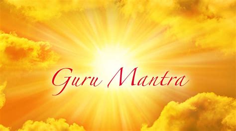 Guru Mantra - Institute of Spiritual Sciences