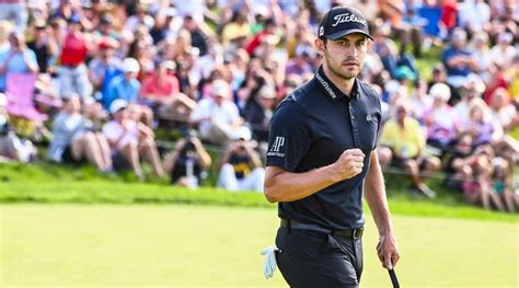 Patrick Cantlay explains why he rarely looks happy on the golf course