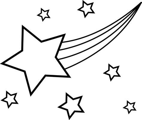 Star Clip Art Black And White - ClipArt Best