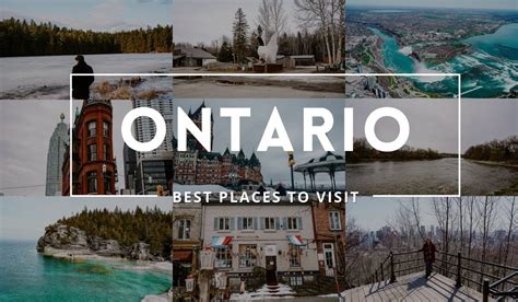 15 Best Places To Visit In Ontario [Canada] in 2023