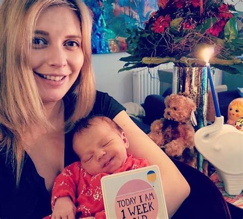 Strictly's Rachel Riley shares new photo of baby - and fans say she's a ...