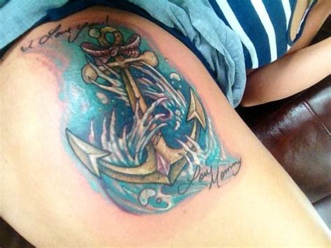 My gorgeous anchor tattoo! #ink #nautical #tattoos | Tattoos, Sleeve ...