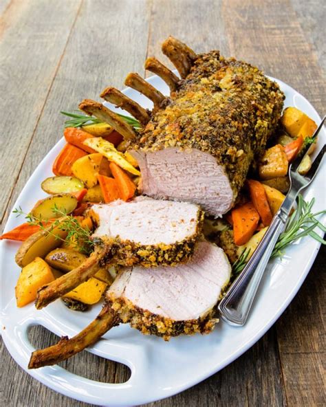 Herb Crusted Pork Rib Roast | Blue Jean Chef - Meredith Laurence