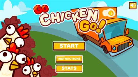 🕹️ Play Go Chicken Go Game: Free Online Why Did the Chicken Cross the ...