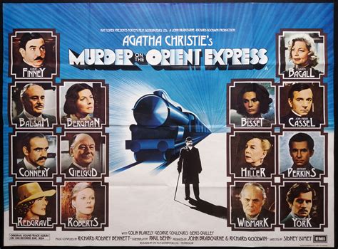 MURDER ON THE ORIENT EXPRESS UK Quad poster | Picture Palace Movie Posters