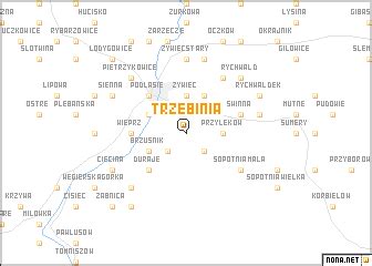 Trzebinia (Poland) map - nona.net