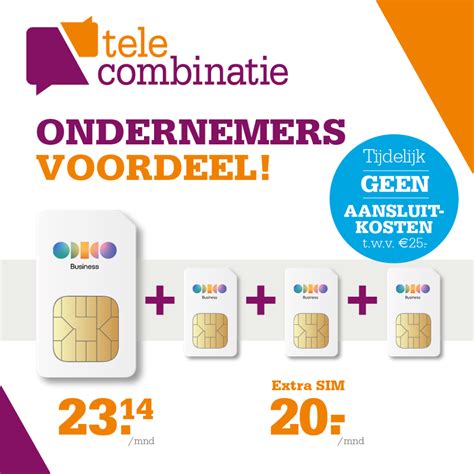 Odido Zakelijk Mobiel - Telecombinatie