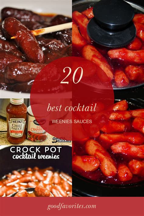 20 Best Cocktail Weenies Sauces – Home, Family, Style and Art Ideas