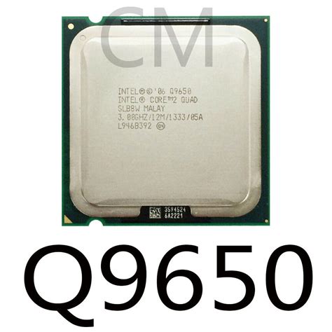 Intel Core 2 Quad Q9650 3GHz 12BM/1333Mhz LGA775 CPU Processor | eBay