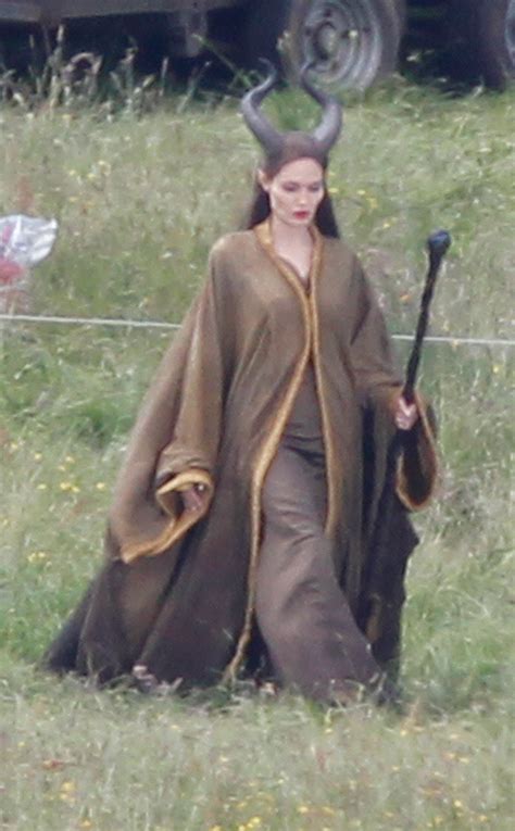 Angelina Jolie as Maleficent: First Pics From the Set!