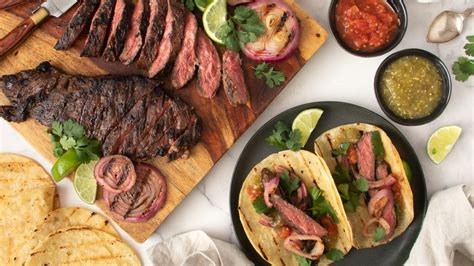 Arrachera (Marinated Skirt Steak) Tacos Recipe