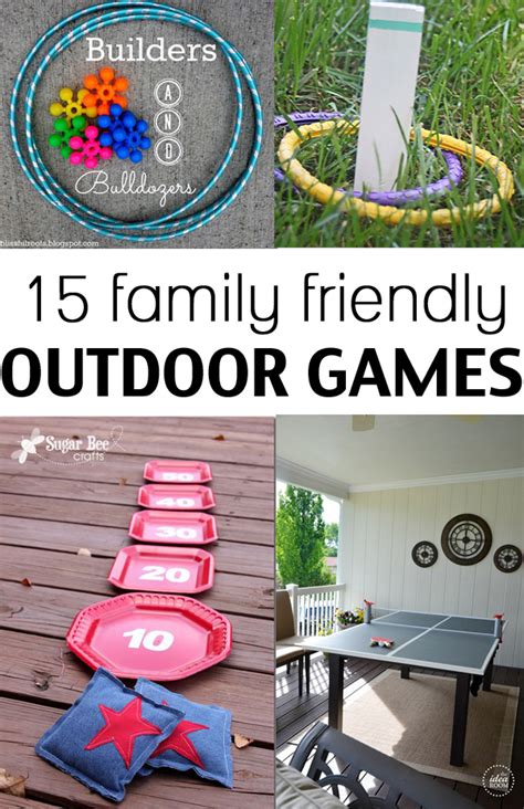 15 family friendly outdoor games