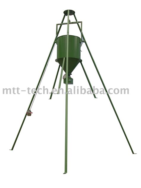 TRI-POD Deer Feeder with hand winch, View Tri-pod deer feeder, Product ...