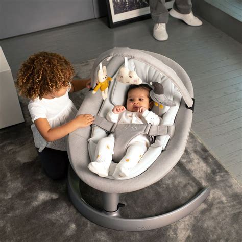 Nuna LEAF Grow Baby Rocker Seat – Blossom