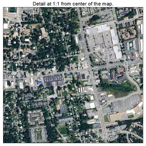 Aerial Photography Map of Ashland, VA Virginia