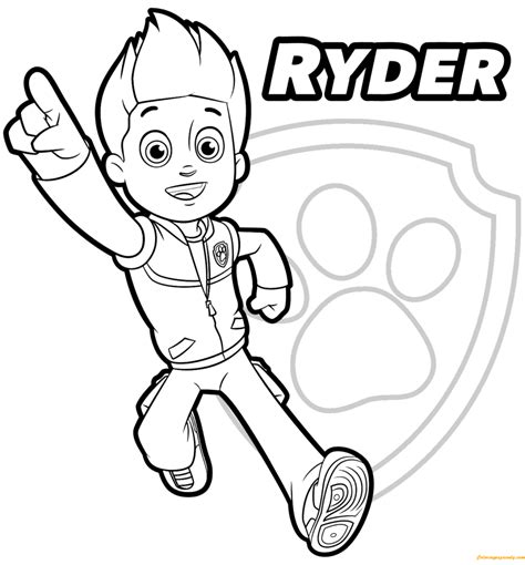 coloring.rocks! | Paw patrol coloring pages, Paw patrol coloring, Ryder paw patrol