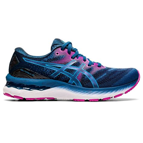 Asics Gel Nimbus 23 Wide Running Shoes Blue, Runnerinn