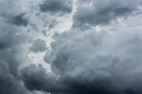 Premium Photo | Large gray storm cloud on a cloudy sky background