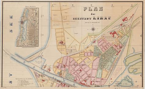 Liepaja Map, Map of Liepaja, Liepaja Plan, Liepāja City Plan, Liepaja City Map, Liepoja Poster ...