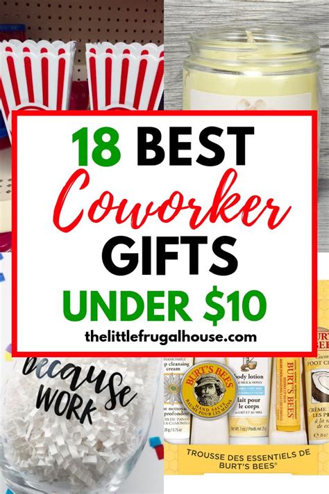 35 Christmas Gifts for Coworkers Under $10 - The Little Frugal House | Billige ...