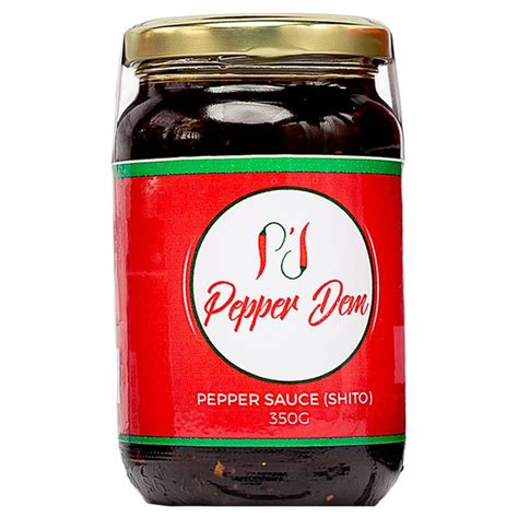 Black Pepper Shito Sauce - 350g by pepperDem - Grocery Products Ghana Ekofisakyiamah Associates