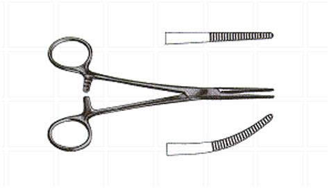 Kelly Forceps, Hemostatic Forceps, Straight Surgical forceps - MedTek