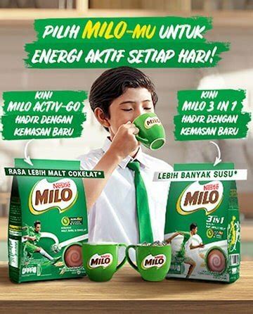 12+ Contoh Iklan Susu Milo Terbaru Yang Menarik