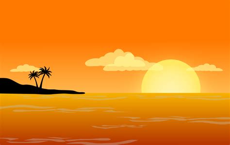 sunset on the beach clipart 10 free Cliparts | Download images on Clipground 2024